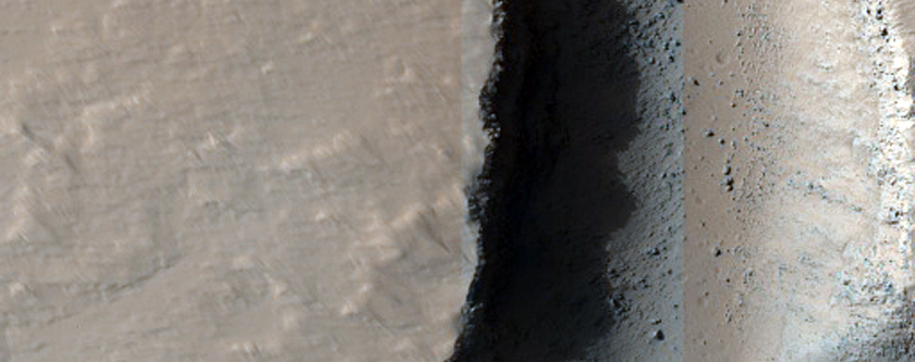 Rilles Northeast of Ascraeus Mons