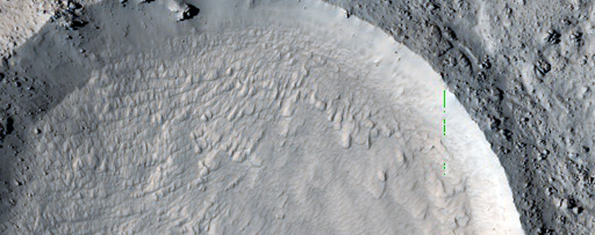 Crater with Blocky Ejecta