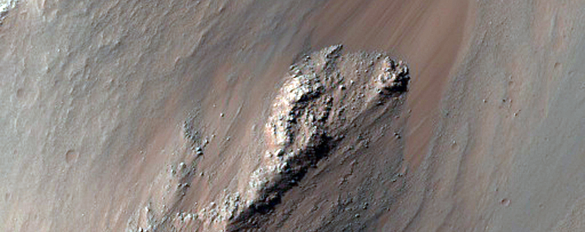 Slope Features in Coprates Chasm