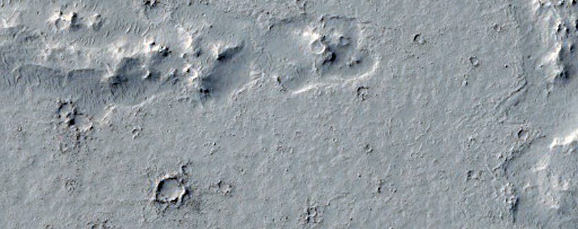 Inflation Features in Elysium Planitia
