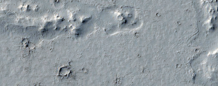 Inflation Features in Elysium Planitia