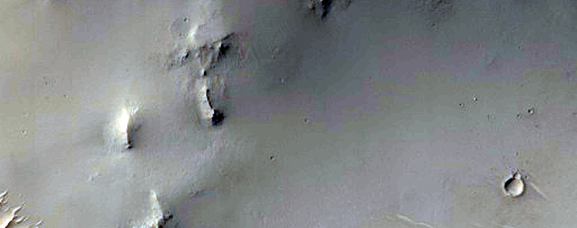 Fresh Large Crater in Meridiani Planum