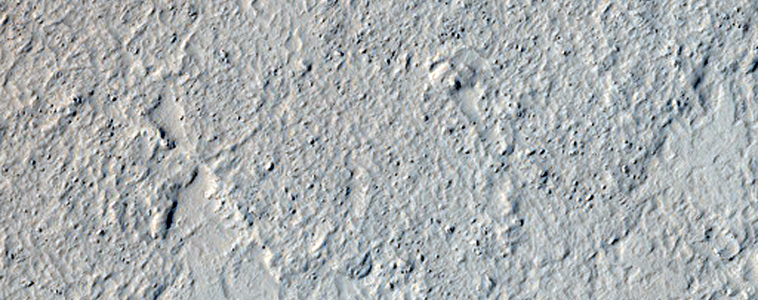 Scarp in Elysium Planitia