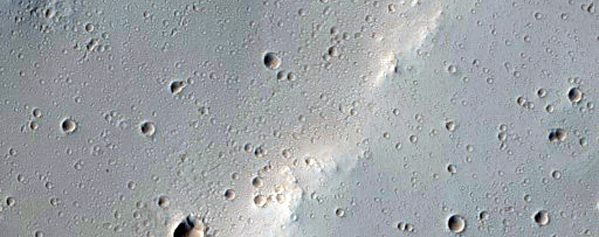 Small Very Fresh Impact Crater