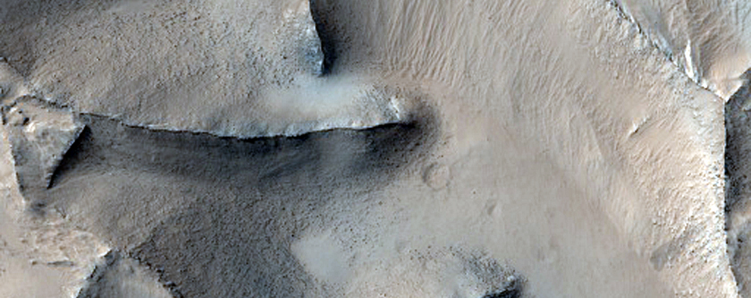 Ridges Associated with Medusae Fossae