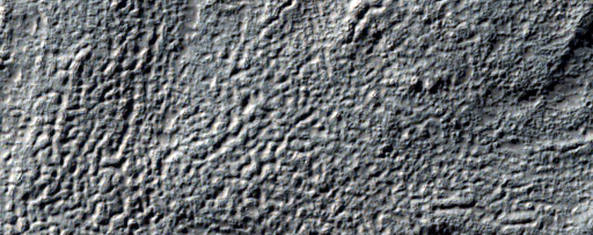 Degraded Southern Crater