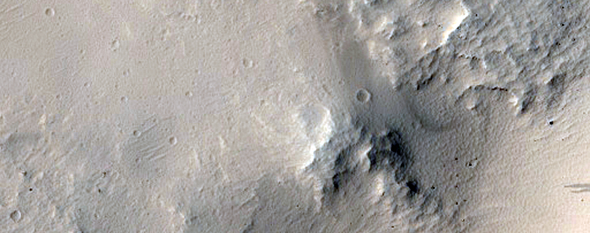 Small Butterfly Ejecta Crater