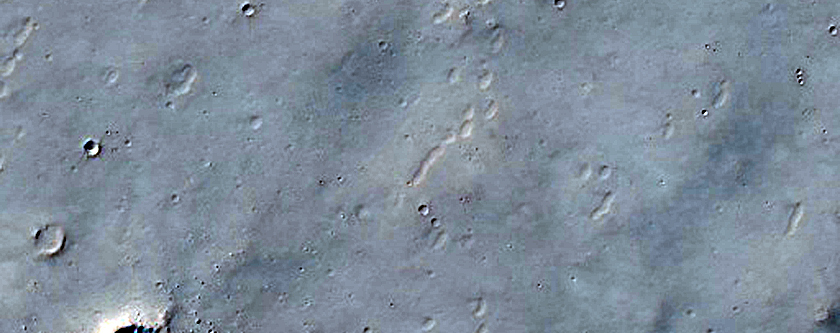 Lava Flows in Daedalia Planum