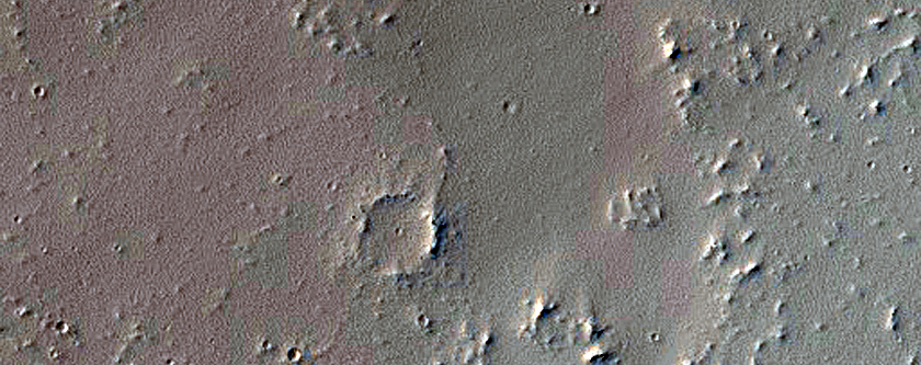 Fractures in Noctis Fossae Transitioning to Plains Material