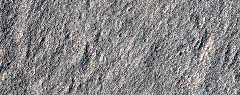 Possible Terraced Crater in Arcadia Planitia
