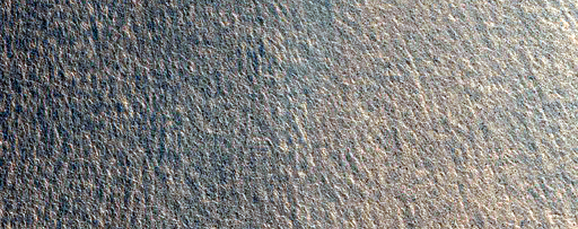 High-Latitude Crater