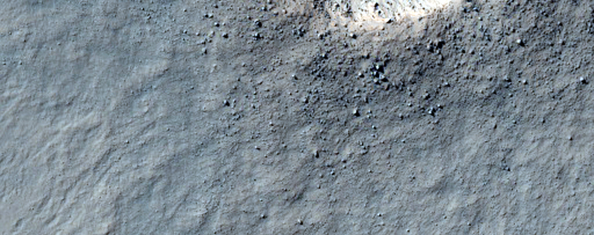 Small Rocky Impact Crater