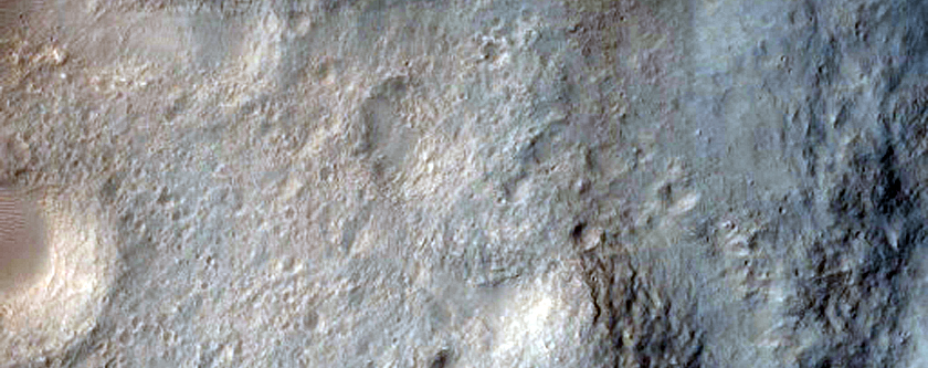 Crater with Steep Slopes