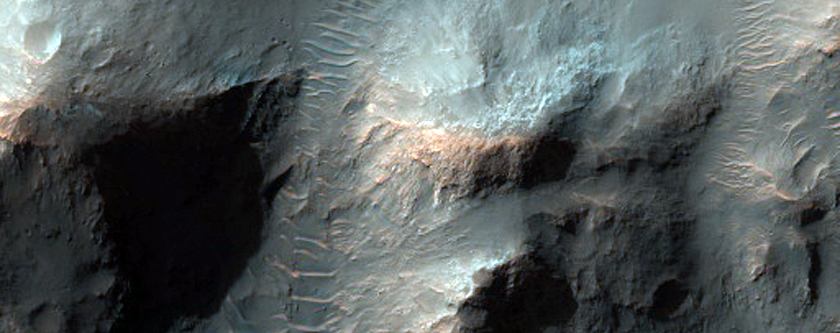Channel Wall Collapse in Ladon Valles