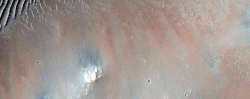 Central Pit of Impact Crater