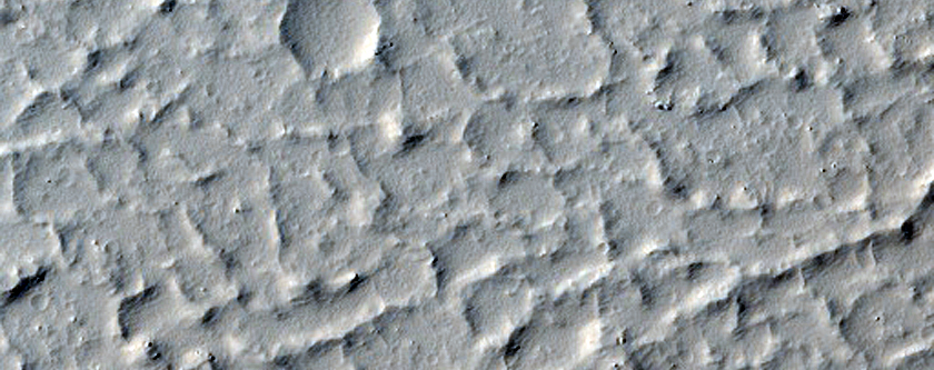 Eastern Tharsis Region Lava Flows