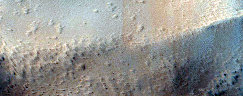 Olympus Mons Perimeter Scarp