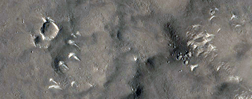 Possible Volcanic Flow in Utopia Planitia