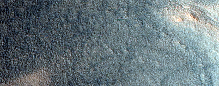Gullied Crater Wall