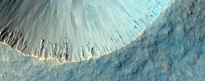 Fresh Rayed Crater in Chryse Planitia