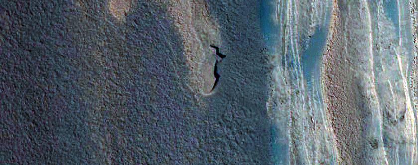 Chasma Boreale Northeast Head Scarp