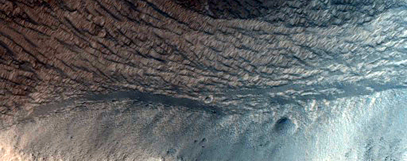 Pendientes en Echus Chasma