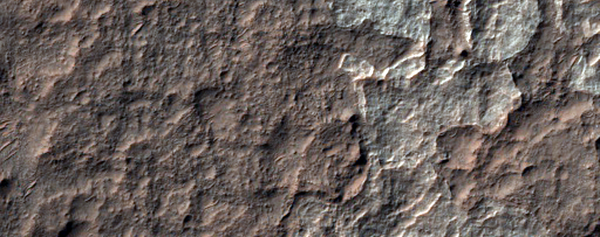 Light-Toned Deposits with Possible Inverted Channels in Eridani Region