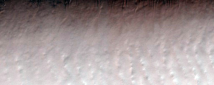 Linear Gullies in Hellas Planitia