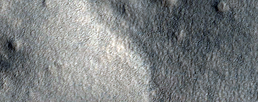 Northern Plains Ejecta Margin