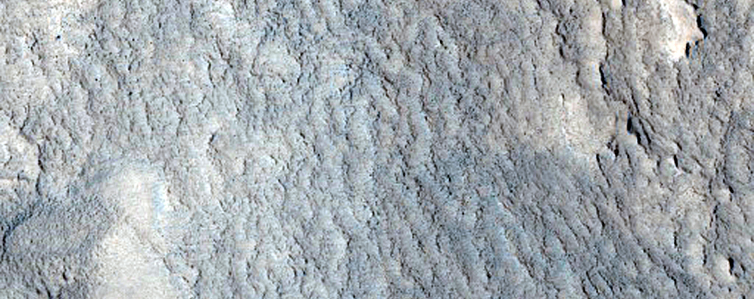 Massif North of Dichotomy Boundary