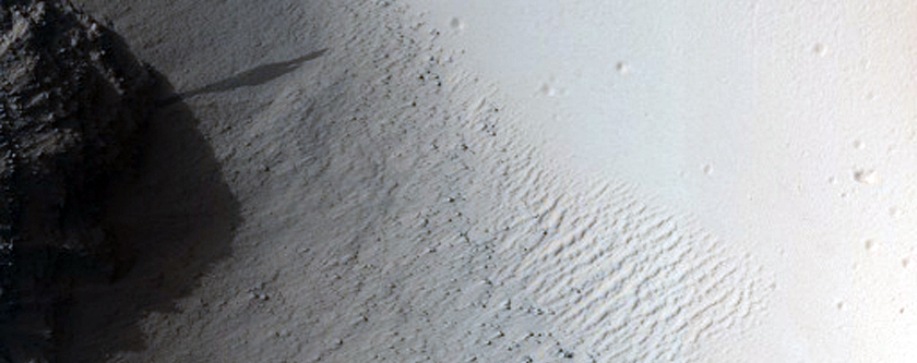 Pit in Tharsis Region
