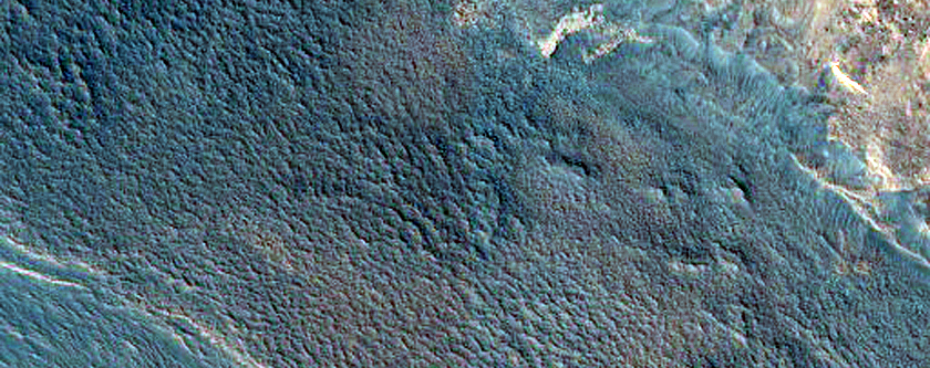 Steep North Polar Peripheral Scarp