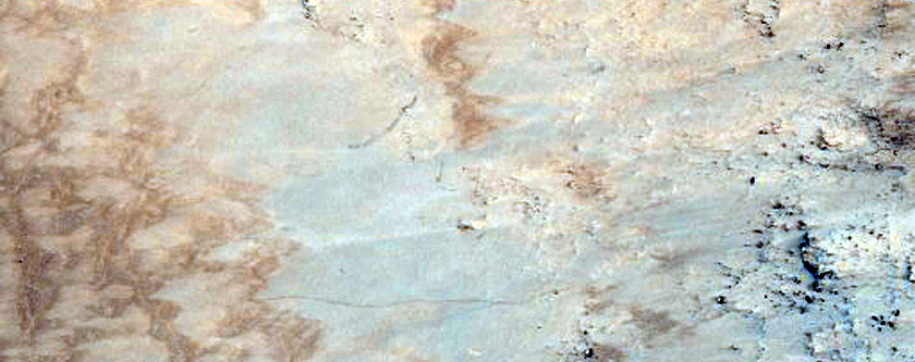 Rocky Crater Wall
