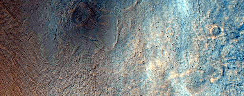 Crater Near Nili Fossae