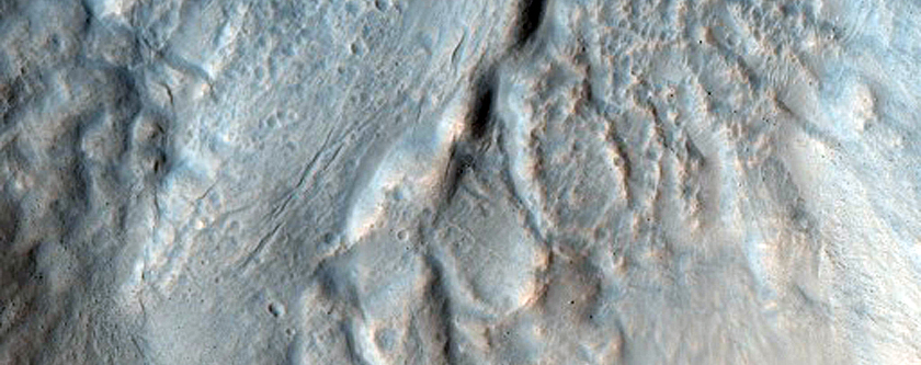 Crater with Steep Slopes