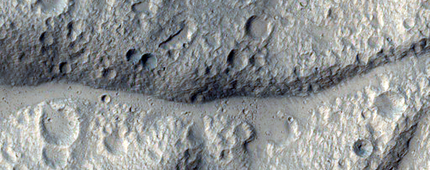 Tithonium Chasma Floor Sample