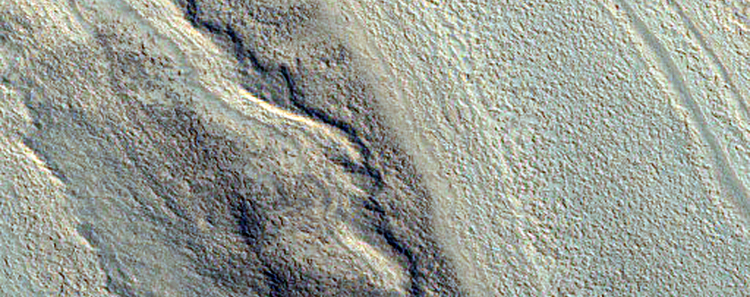 Chasma Boreale North Margin Scarp