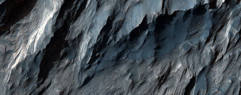 Ganges Mensa Layered Deposits