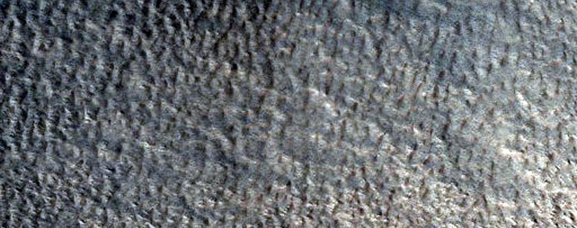 Crater on Northern Plains