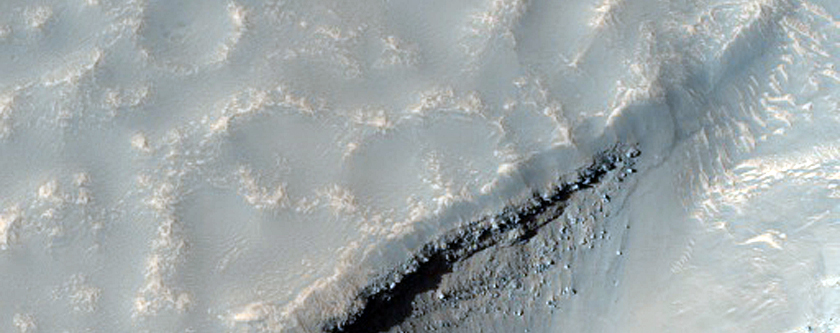 Fracture Near Hrad Vallis