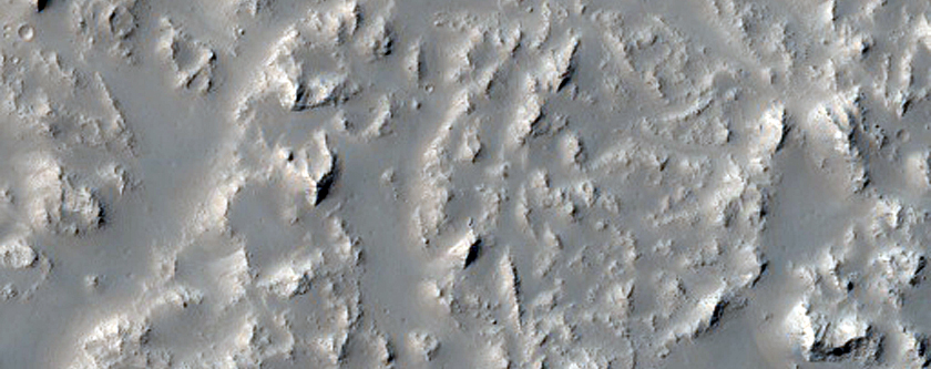 Daedalia Planum Lava Flow