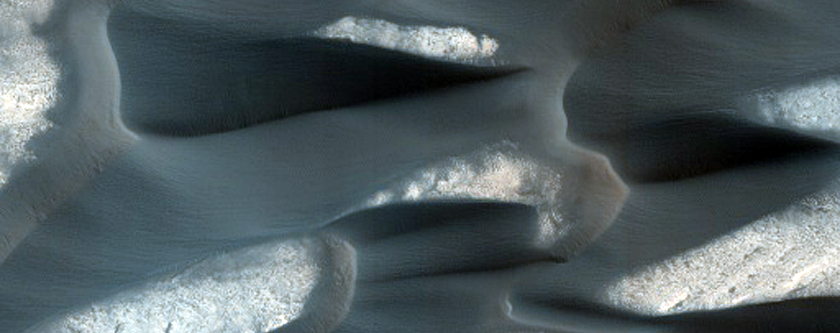 North Polar Gypsum Dunes