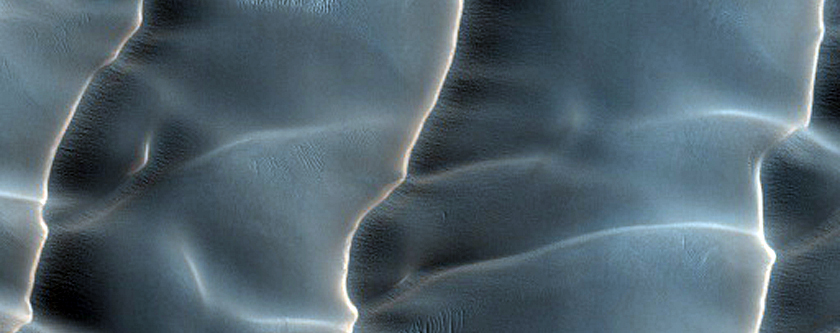 North Polar Gypsum Dunes