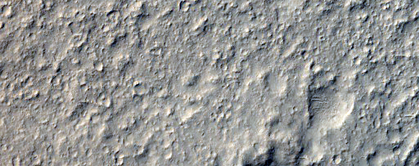 Possible Landing Site in Gusev Crater