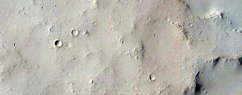 Surface Texture Sample of Dust Covered Terrain
