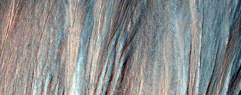 Landslide Deposit in Coprates Chasma