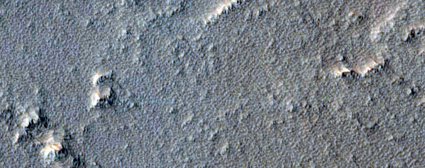Lava Flows from Fractures North of Biblis Patera