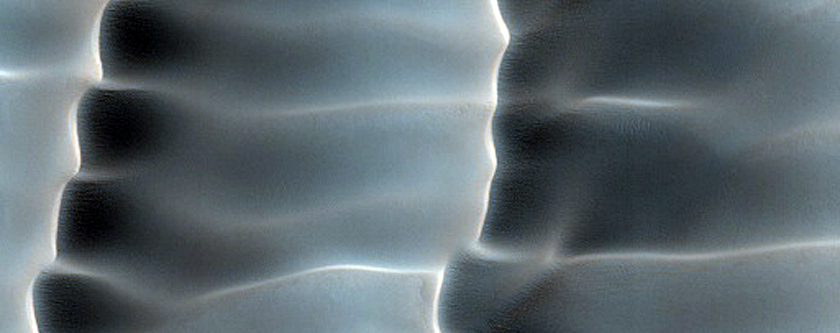 North Polar Gypsum Dunes
