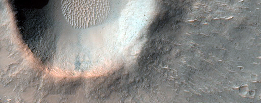 Small Fresh Impact Crater