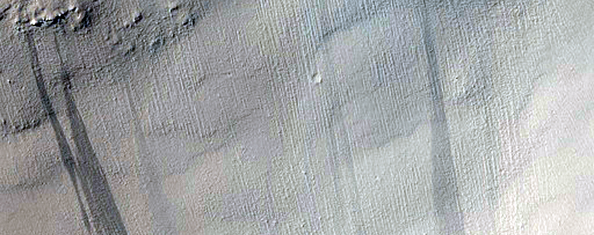 Slope of an Impact Crater in Southeast Arabia Terra